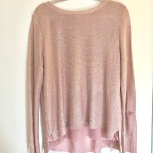 Pink Boho Sweater